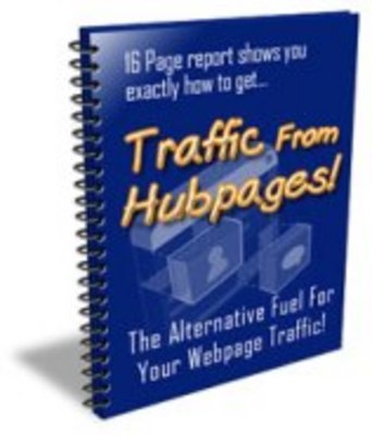 Product picture Traffic From Hubpages eBook (PLR) 